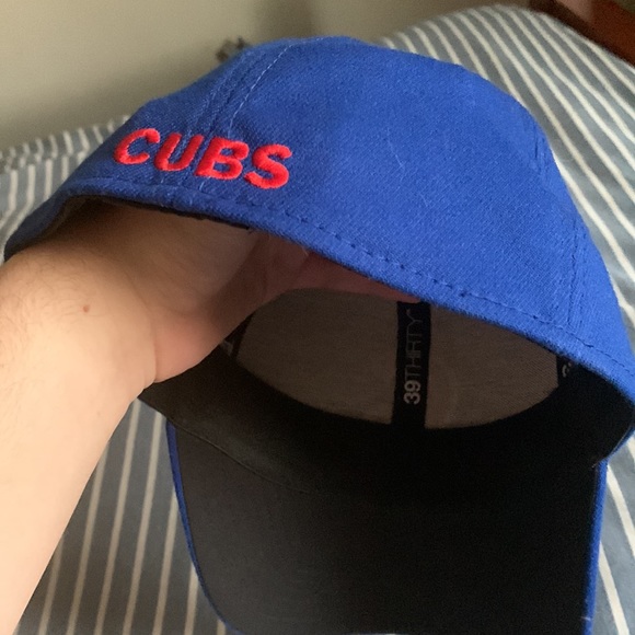 New Era Chicago Cubs Fiited Stretch Hat Medium-Large Size - Picture 2 of 3
